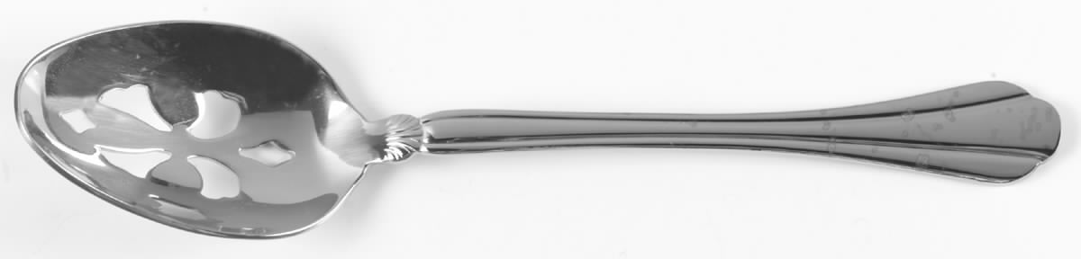 Artesia (Stainless) Pierced Tablespoon (Serving Spoon) by Pfaltzgraff-1