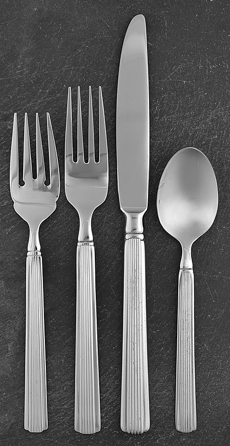 Brighton (Stainless) 4 Piece Place Setting by Pfaltzgraff-1