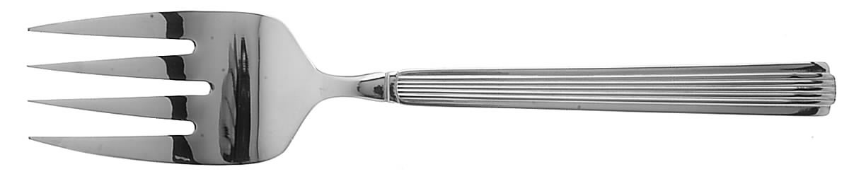 Brighton (Stainless) Medium Solid Cold Meat Serving Fork by Pfaltzgraff-1