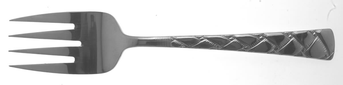 Cranbrook (Stainless) Medium Solid Cold Meat Serving Fork by Pfaltzgraff-1