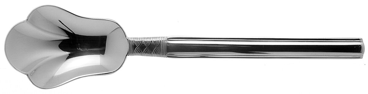 Crossroads (Stainless) Sugar Shell Spoon by Pfaltzgraff-1