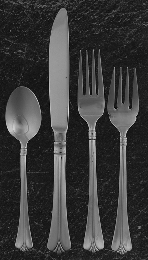 Ellington (Stainless) 4 Piece Place Setting by Pfaltzgraff-1