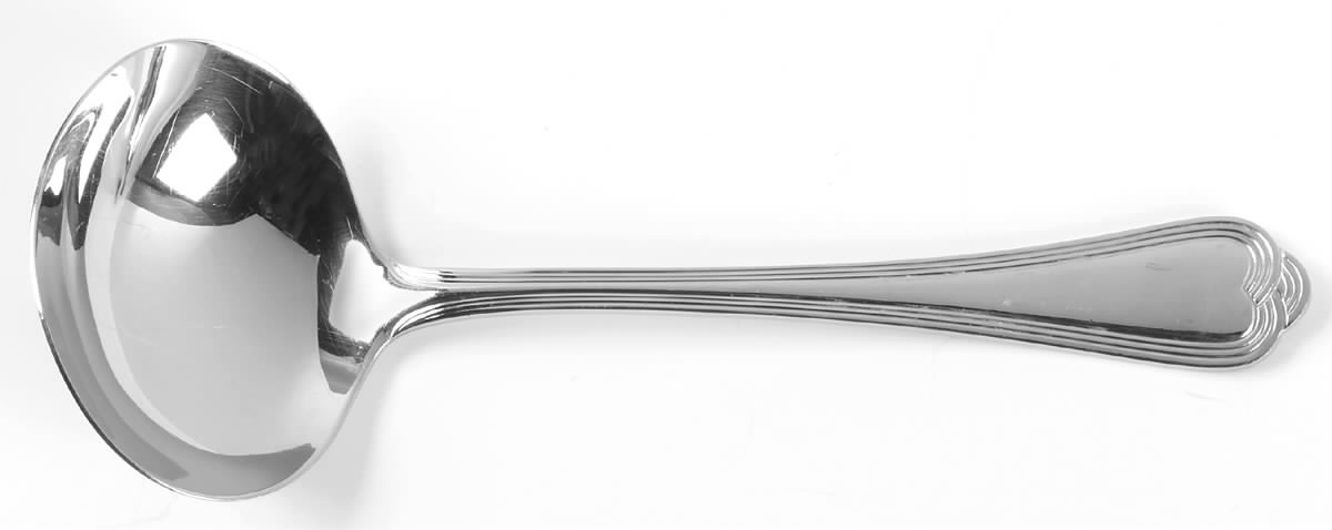 Fairisle (Stainless) Solid Gravy Ladle by Pfaltzgraff-1