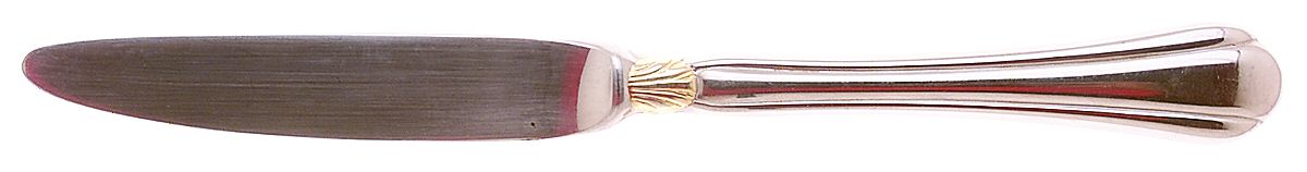 Golden Artesia (Stainless, Gold Accent) New French Hollow Knife by Pfaltzgraff-1