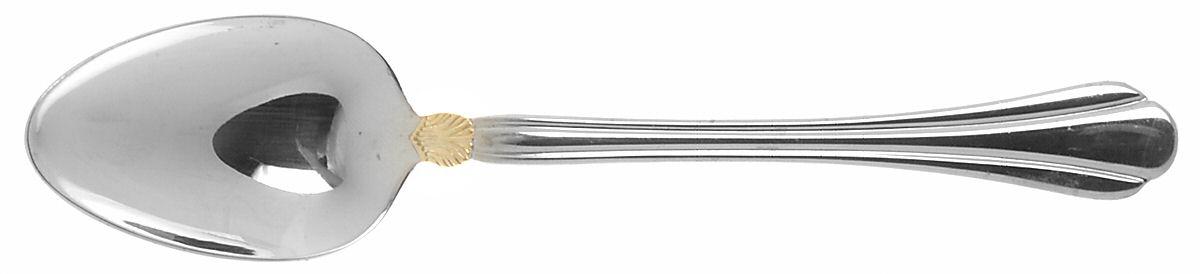 Golden Artesia (Stainless, Gold Accent) Teaspoon by Pfaltzgraff-1