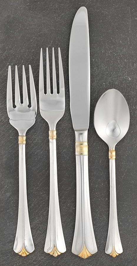 Golden Ellington 4 Piece Place Setting by Pfaltzgraff-1