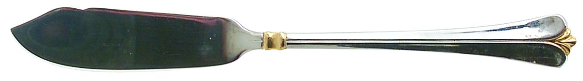 Golden Ellington Flat Handle Master Butter Knife by Pfaltzgraff-1