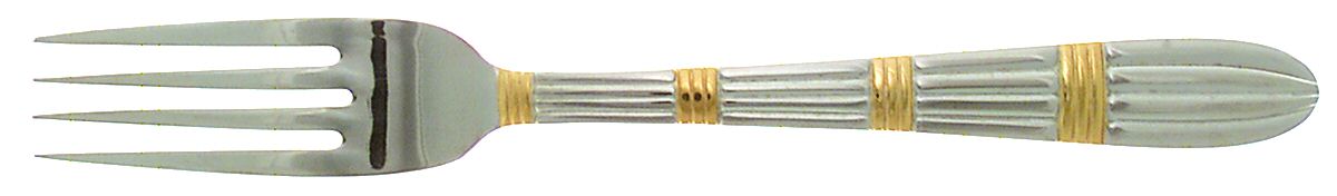 Golden Strata Fork by Pfaltzgraff-1