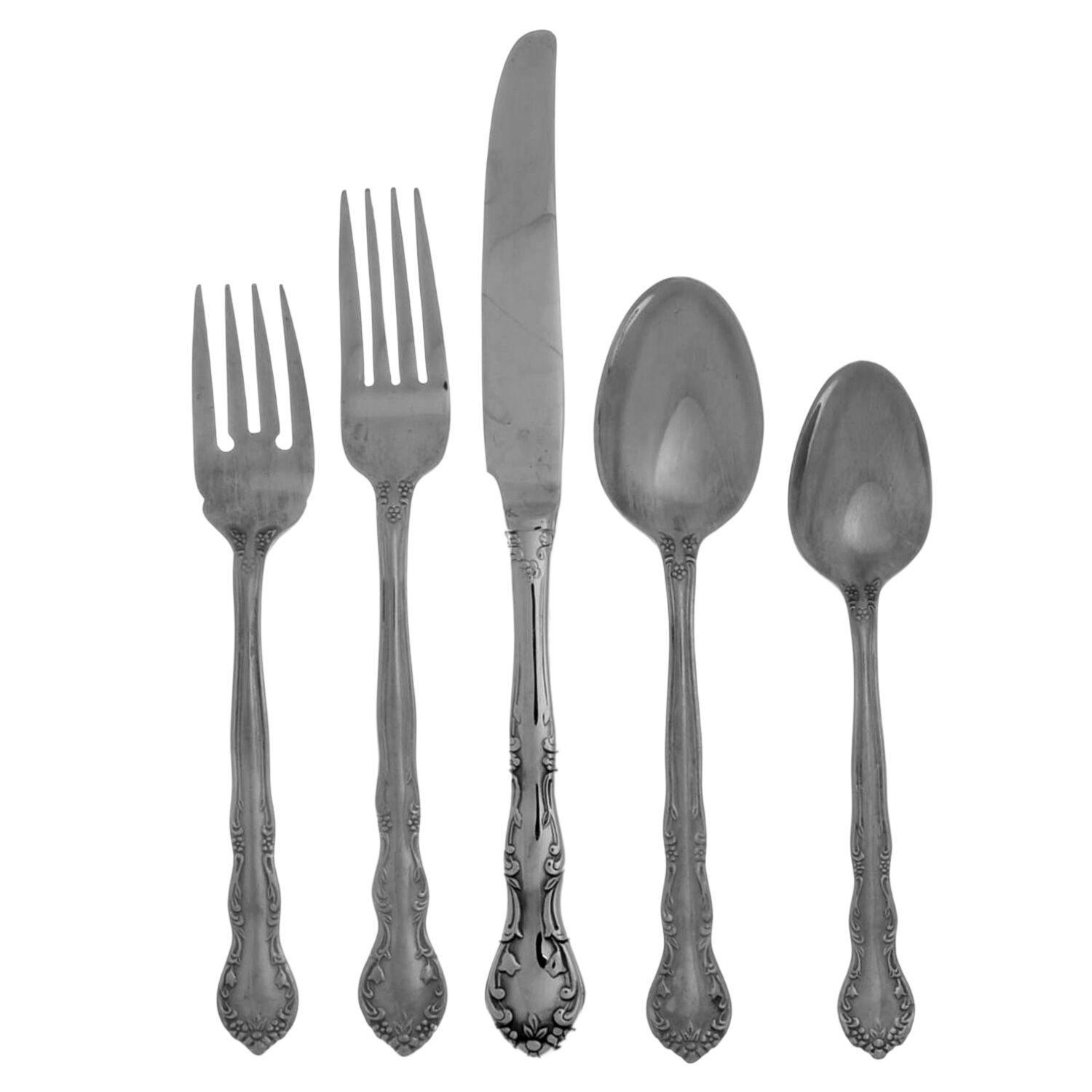 Heirloom-Remembrance-Bethany (Stainless) 40  Piece Estate Set by Pfaltzgraff-1