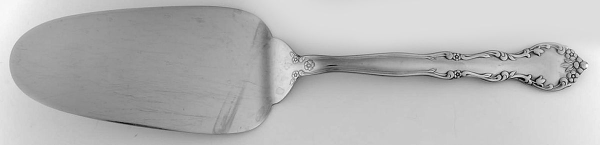 Heirloom-Remembrance-Bethany (Stainless) All Stainless Pie Server by Pfaltzgraff-1