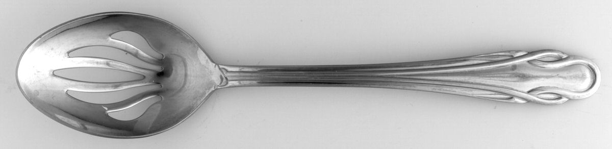 Lanyard (Stainless) Pierced Tablespoon (Serving Spoon) by Pfaltzgraff-1