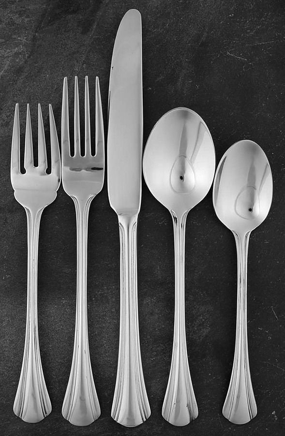 Margate (Stainless) 5 Piece Place Setting by Pfaltzgraff-1