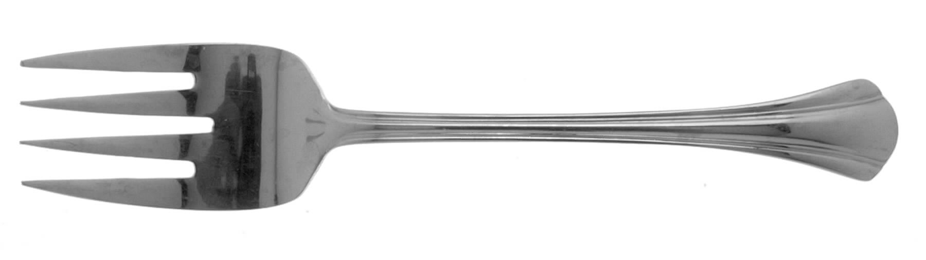 Margate (Stainless) Medium Solid Cold Meat Serving Fork by Pfaltzgraff-1