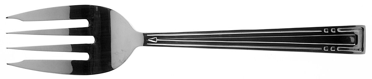 Mission Medium Solid Cold Meat Serving Fork by Pfaltzgraff-1
