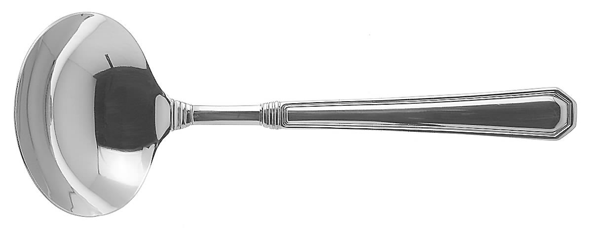 Providence (Stainless, Glossy) Solid Gravy Ladle by Pfaltzgraff-1