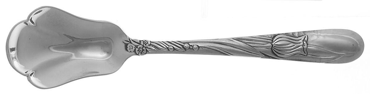 Sonata (Stainless) Sugar Shell Spoon by Pfaltzgraff-1