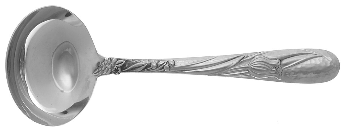 Sonata (Stainless) Solid Gravy Ladle by Pfaltzgraff-1