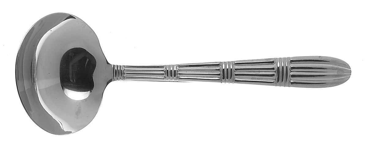 Strata (Stainless) Solid Gravy Ladle by Pfaltzgraff-1