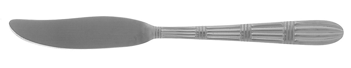 Strata (Stainless) Flat Handle Master Butter Knife by Pfaltzgraff-1
