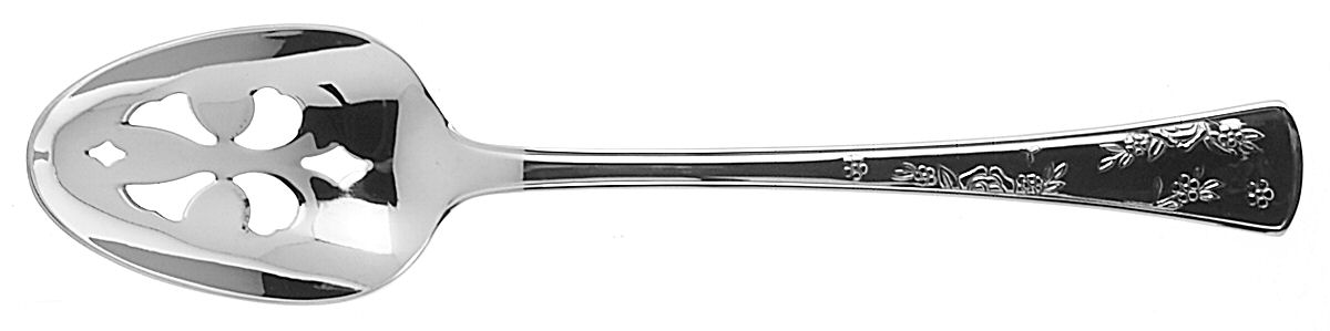 Wyndham (Stainless) Pierced Tablespoon (Serving Spoon) by Pfaltzgraff-1