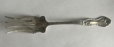 PIM1 (Silverplate) Medium Chipped Beef Fork by Pilgrim Silver-1