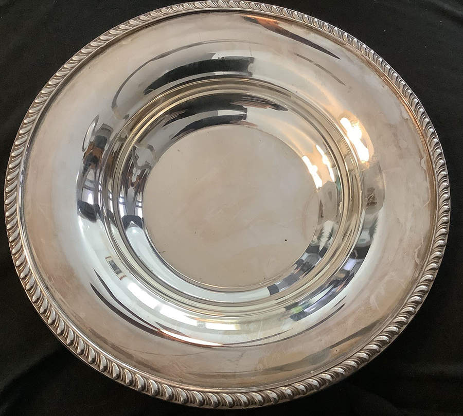 Georgian (Silverplate, Hollowware) 6" Bon Bon Bowl by Poole Silver -1