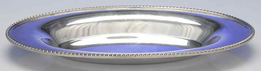 Georgian (Silverplate, Hollowware) 12" Round Tray by Poole Silver -1