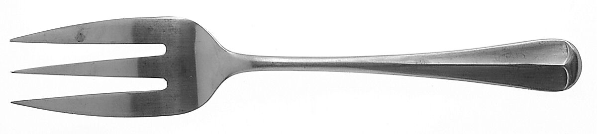1776R (Stainless) Medium Solid Cold Meat Serving Fork by Present-1