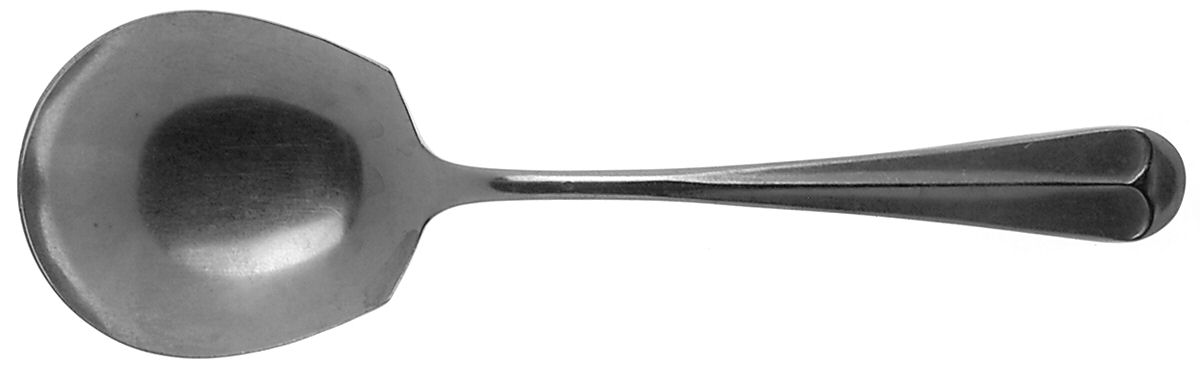 1776R (Stainless) Solid Smooth Casserole Spoon by Present-1