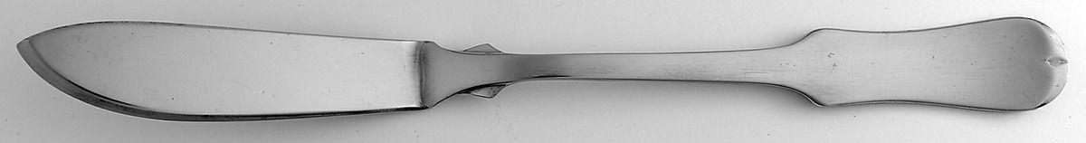 Chesterfield (Stainless) Flat Handle Master Butter Knife by Present-1