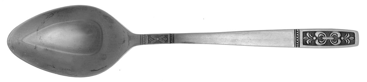 Claudia (Stainless) Place/Oval Soup Spoon by Present-1