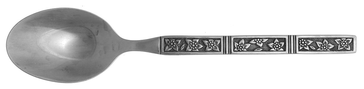 Dalmatia (Stainless) Place/Oval Soup Spoon by Present-1