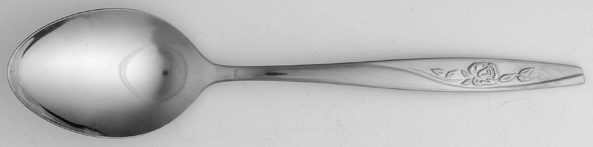 Gracious Rose (Stainless) Place/Oval Soup Spoon by Present-1