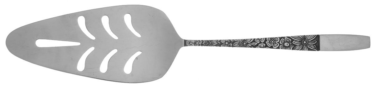 Marbella (Stainless) Pierced All Stainless Pie Server by Present-1