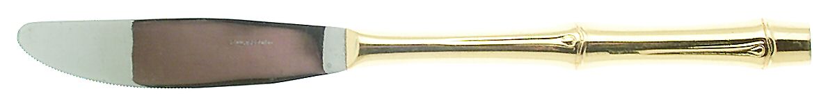 Tahiti (Gold Electroplate) Modern Solid Knife by Present-1