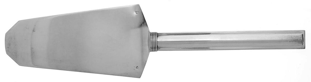 Cannes (Sterling) Solid Pastry Server by Puiforcat-1
