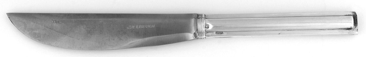 Cannes (Sterling) Cheese Knife with Stainless Blade by Puiforcat-1