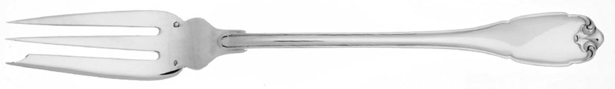 Vauban (Sterling, 1990) Solid Serving Fork by Puiforcat-1