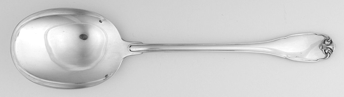 Vauban (Sterling, 1990) Solid Serving Spoon by Puiforcat-1