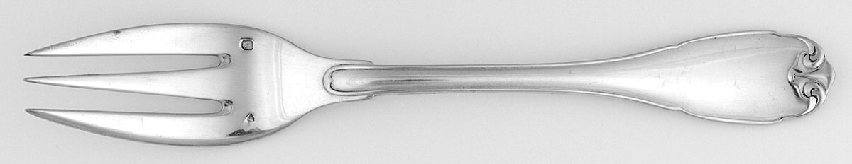 Vauban (Sterling, 1990) Individual Salad Fork by Puiforcat-1