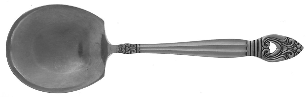 Coronet (Stainless) Solid Smooth Casserole Spoon by Present-1