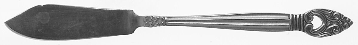 Coronet (Stainless) Flat Handle Master Butter Knife by Present-1