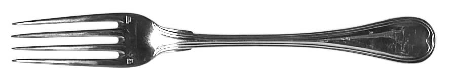 Consulat (Silverplate) Fork by Puiforcat-1
