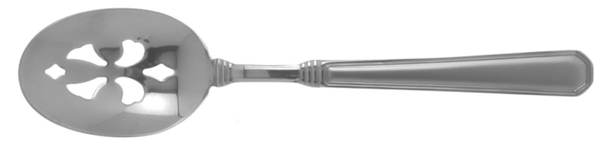 Satin Providence (Stainless, 18-8) Pierced Tablespoon (Serving Spoon) by Pfaltzgraff-1