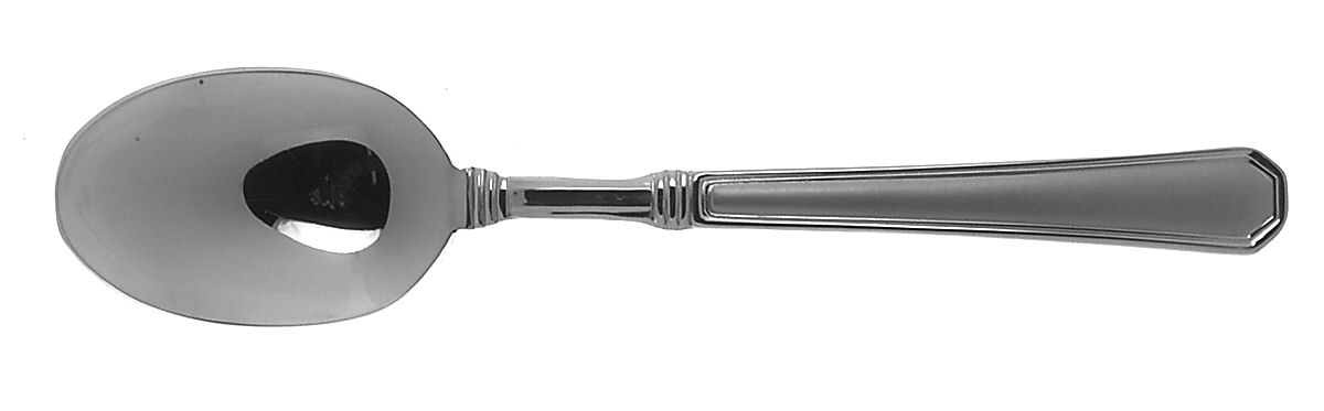 Satin Providence (Stainless, 18-8) Place/Oval Soup Spoon by Pfaltzgraff-1