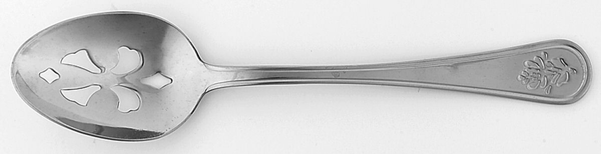 Yorktowne (Stainless) Pierced Tablespoon (Serving Spoon) by Pfaltzgraff-1