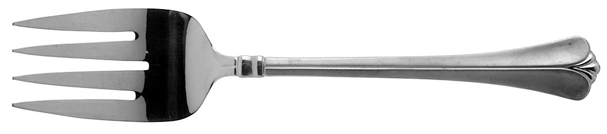 Satin Ellington Medium Solid Cold Meat Serving Fork by Pfaltzgraff-1