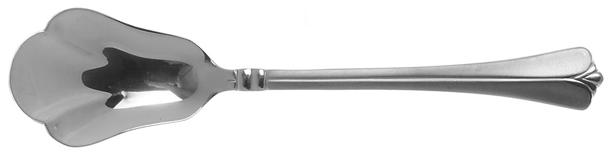 Satin Ellington Sugar Shell Spoon by Pfaltzgraff-1