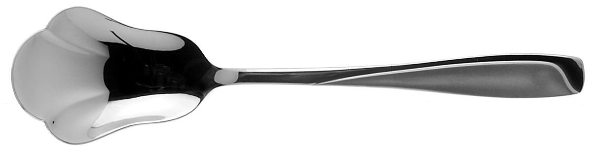 Satin Echo Sugar Shell Spoon by Pfaltzgraff-1