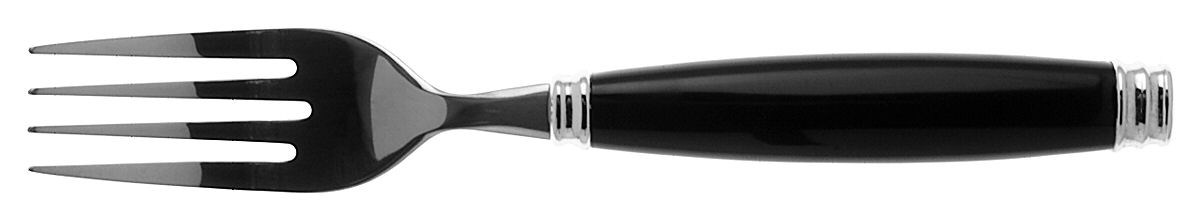 Tabletones-Black Individual Salad Fork by Pfaltzgraff-1